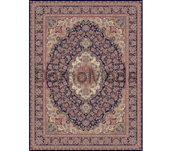 Іранський  килим Kerman Golfarang D.Blue - Висока якість за найкращою ціною в Україні